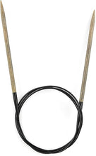 Load image into Gallery viewer, circular needles with wooden tips