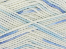 Load image into Gallery viewer, baby yarn for knitting and crocheting - neutral with dots and dashes of colours