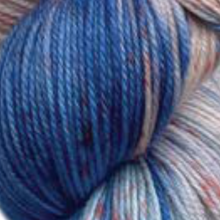 Load image into Gallery viewer, hand dyed, superwash merino blend sock yarn for knitting