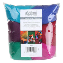 Load image into Gallery viewer, Ashford corriedale spinning and felting fiber