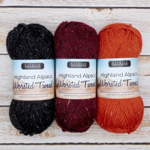 Load image into Gallery viewer, tweed worsted weight yarn for knitting