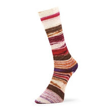 Load image into Gallery viewer, merino self striping sock yarn for knitting