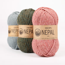 Load image into Gallery viewer, Drops Nepal knitting wool yarn