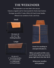 Load image into Gallery viewer, Lykke Weekender Travel Needle Case