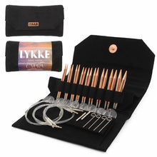 Load image into Gallery viewer, Lykke copper knitting needles set