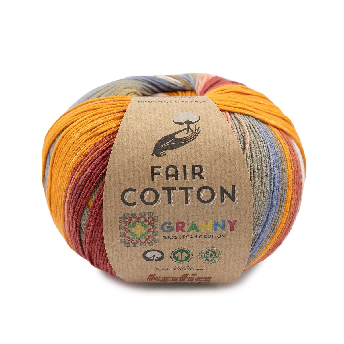 Katia Fair Cotton Granny Jo's Yarn Garden