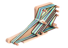 Load image into Gallery viewer, Jo's Yarn Garden inkle loom weaving