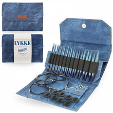 Load image into Gallery viewer, Lykke wooden interchangeable knitting needles set