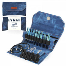 Load image into Gallery viewer, Lykke wooden interchangeable knitting needles set