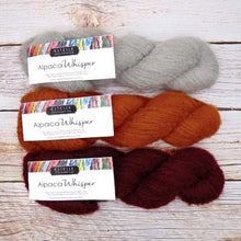Load image into Gallery viewer, alpaca mohair silk knitting yarn
