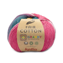 Load image into Gallery viewer, Fine organic cotton yarn for crochet and knitting
