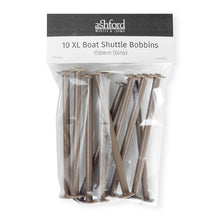 Load image into Gallery viewer, Ashford Boat Shuttle Bobbins 6&quot;
