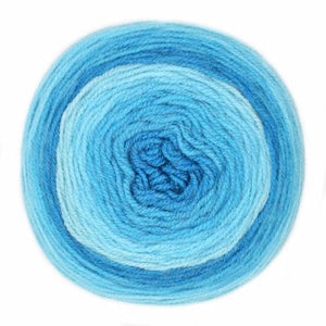 self striping acrylic yarn