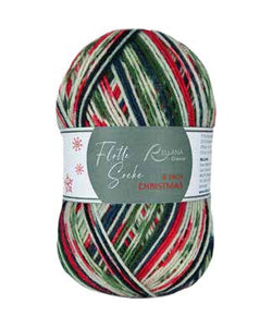 wool yarn for Christmas socks