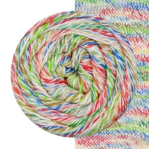 silk and cotton sock yarn