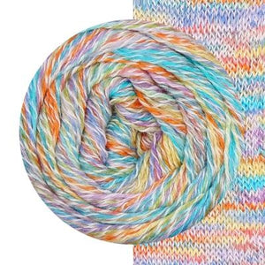 silk and cotton sock yarn