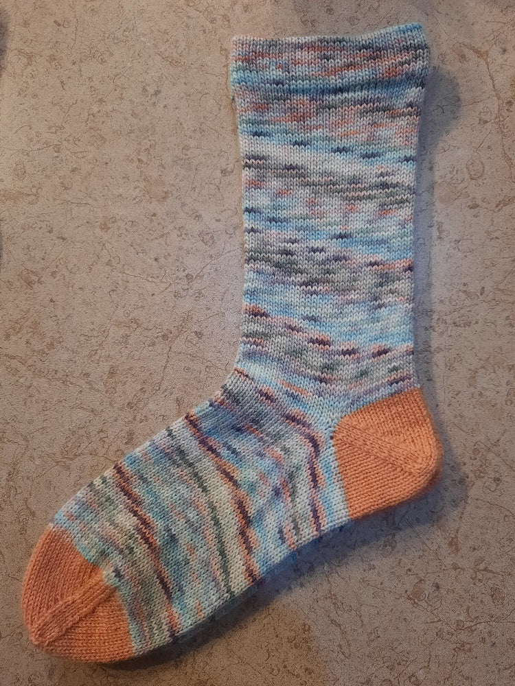 Knitting Socks from a Tube
