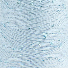 Load image into Gallery viewer, yarn threaded with sequins for knitting and crocheting
