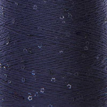 Load image into Gallery viewer, yarn threaded with sequins for knitting and crocheting
