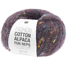 Load image into Gallery viewer, fluffy yarn with neps for knitting
