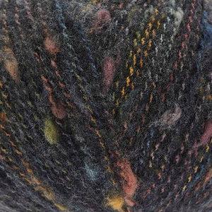 fluffy yarn with neps for knitting