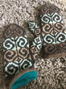 Fiddlehead Mittens