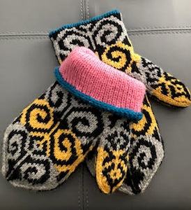 Fiddlehead Mittens