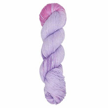 Load image into Gallery viewer, fingering weight cotton with sparkle for knit and crochet
