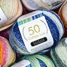 Load image into Gallery viewer, sparkly cotton yarn for knitting
