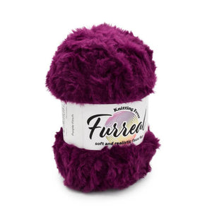 bulky furry yarn for knitting