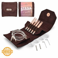 Load image into Gallery viewer, Lykke copper knitting needles set
