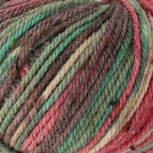 Load image into Gallery viewer, aran weight yarn for knitting and crocheting in variegated colours
