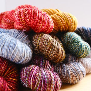 marled superwash merino yarn for knitting