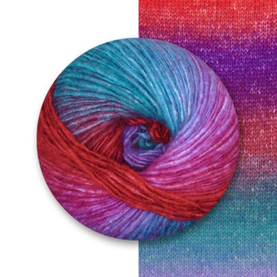 soft colourful yarn for knitting