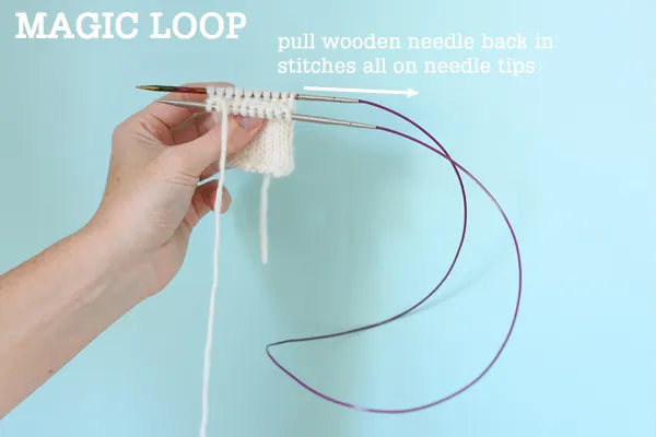 Learn to knit with Magic Loop