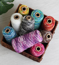 Load image into Gallery viewer, Ashford weaving cotton yarn
