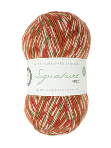 Christmas sock yarn for knitting