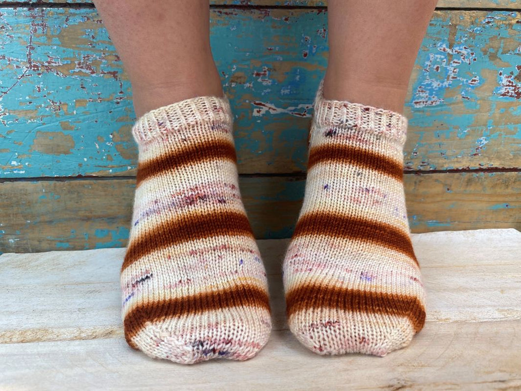 Jo's Yarn Garden hand dyed sock yarn