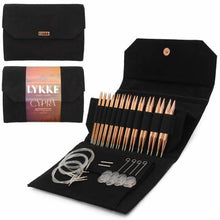 Load image into Gallery viewer, Lykke copper knitting needles set
