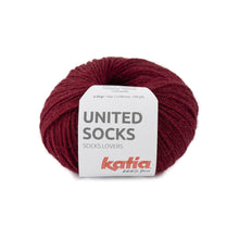 Load image into Gallery viewer, small ball of sock yarn for knitting
