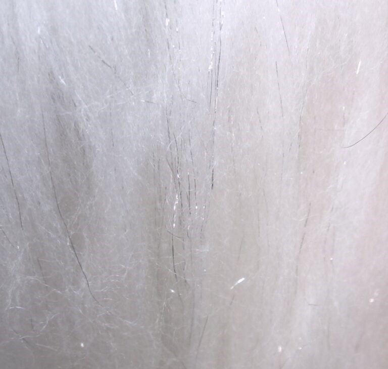 white natural merino with stellina