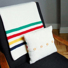 Load image into Gallery viewer, Chunky Cabin Blanket &amp; Pillow Kit
