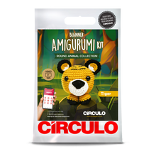 Load image into Gallery viewer, Circulo Amigurumi kit Animal Ball
