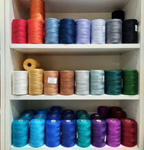 Load image into Gallery viewer, Jo&#39;s Yarn Garden weaving tencel yarn cones 
