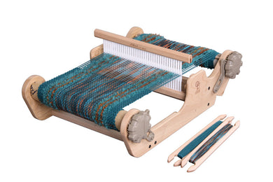 Ashford rigid heddle loom weaving