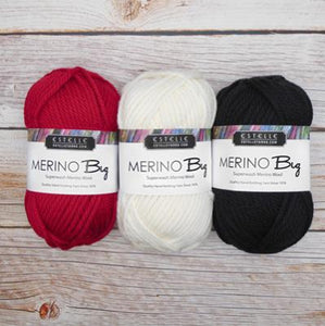 merino blanket knitting kit