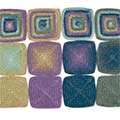 Fine organic cotton yarn for crochet and knitting